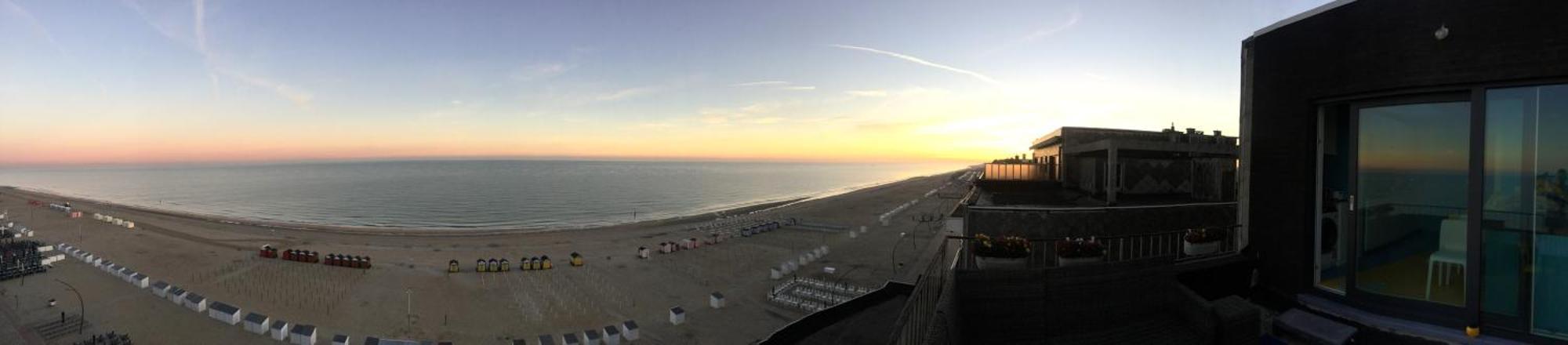 Appartement Zeedijk44 - Frontal Sea View Penthouse à La Panne Extérieur photo